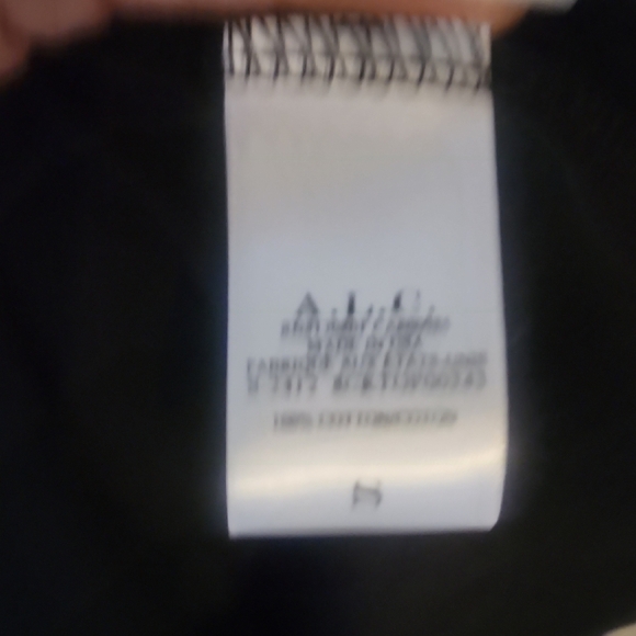 A.L.C. Black Puff Sleeve Kati Black Tee Size S $135 - Picture 4 of 5